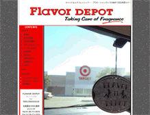 Tablet Screenshot of flavor-depot.com